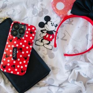 Loopy iPhone 12/12 Pro (6.1" Screen) - Red Polka Dot Minnies